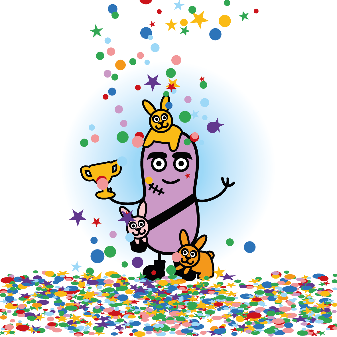 Afbeelding Confetti Leo